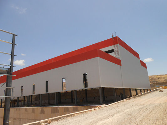 Prefabrik Atölye Çelik Yapı Depo ISO9001: 2015 Sertifika