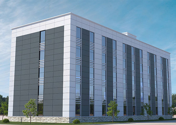 Q355B Kaynaklı Ticari Bina Önyapısal Ofis İnşaatı