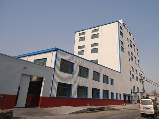 Çelik Çerçeve Endüstriyel Bina Prefabrik Çelik Binalar Bolt bağlantısı
