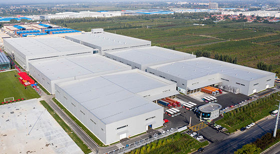 Esnek çelik metal çiftlik binaları prefabrik çelik yapı depo