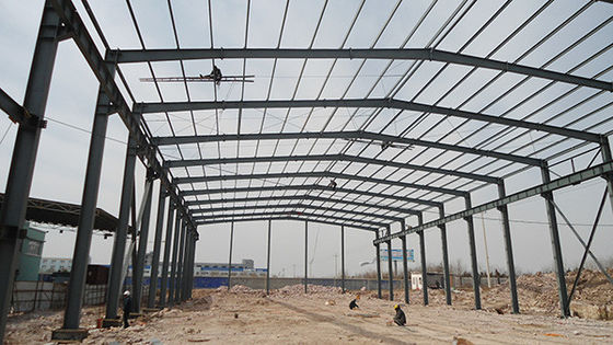 Dayanıklı Çelik Çerçeve Yapılandırılmış Endüstriyel Binalar Sütun Çubukları