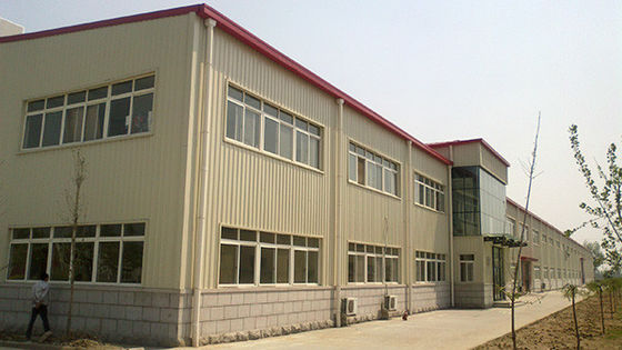 Çelik H Bölümüyle Özel Prefab Ticari Bina Portal Çerçeve