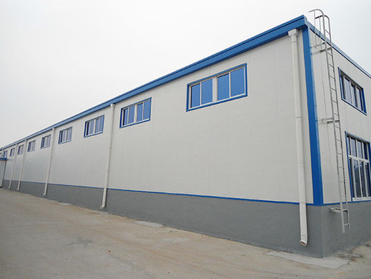 Depo atölyesi için PVC Pencere Prefabrik Modüler Binalar