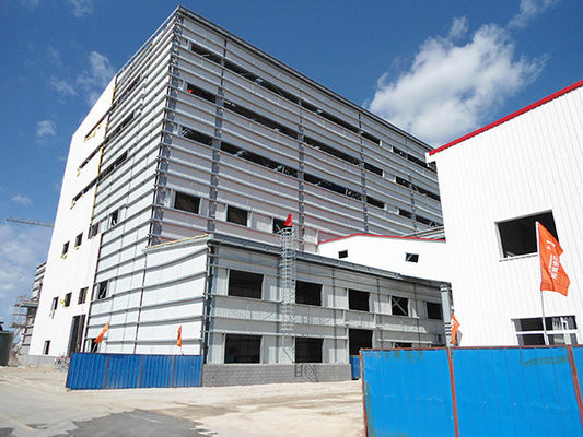 Ön mühendislik sanayi binası ISO9001 Ön yapımlı modüler inşaat