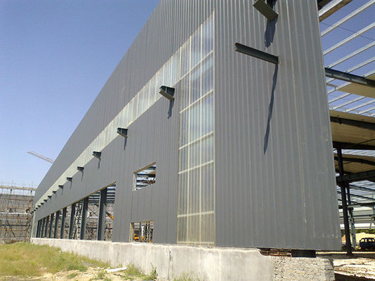 Boyalı Çelik Yapı Fabrikası Q235 Q355B Sıcak Daldırılmış Galvanize