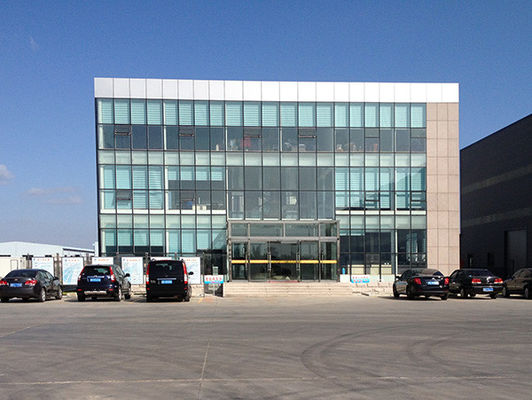 Kalıcı Prefabrik Ticari Çelik Binalar Modern ISO9001