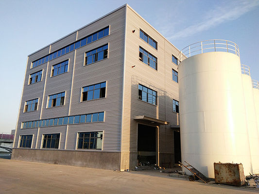 Özelleştirilebilir Q355B Prefabrik Çelik Binalar Ticari