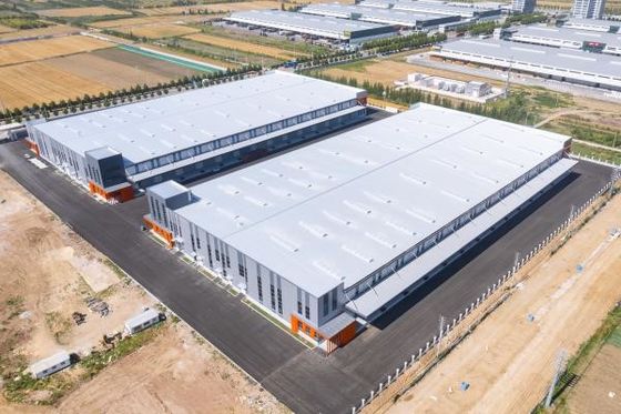 Prefabrik çelik yapısı olan uygun fiyatlı ve dayanıklı endüstriyel bina